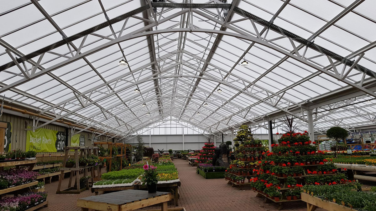 NVC Lighting Project at Tong Garden Centre